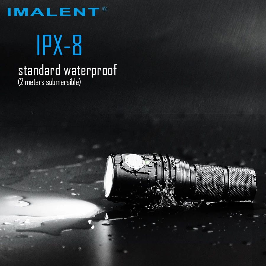 IMALENT MS03 Tactical Flashlight 13000 Lumen brightest EDC Torch CREE XHP  LED