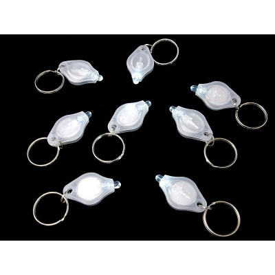 LED keyring - white