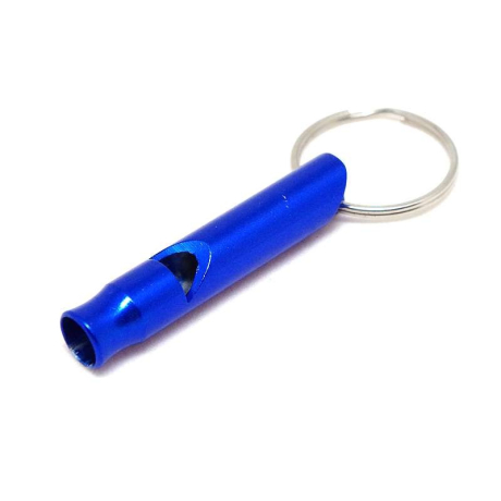 Mini aluminium whistle v2