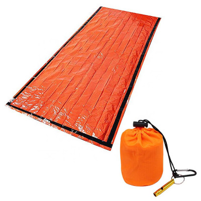 Emergency thermal sleeping bag