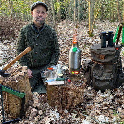 solo "Trekker" set, Edelstahl