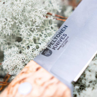 Ranger Puukko M07 14C28N, Full Tang, breza, kožené puzdro