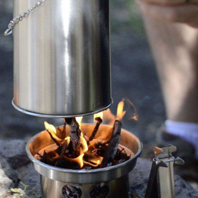 Feuerstelle für Trekker