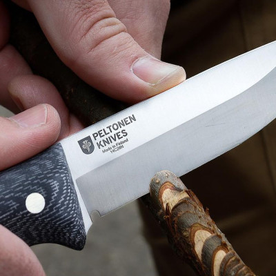 Ranger Puukko M07 14C28N, Full Tang, Micarta, kožené puzdro