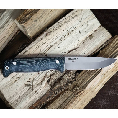 Ranger Puukko M07 14C28N, Full Tang, Micarta, skórzane etui