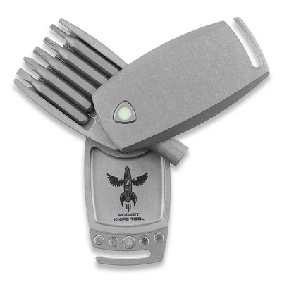 D Rocket Knife Tool – Titanium