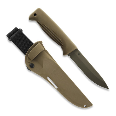 M07 Ranger Puukko, Cerakote FDE, kompozitní pouzdro