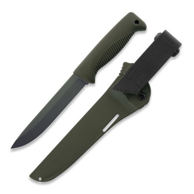 M95 Ranger Puukko, Cerakote OD, composite sheath
