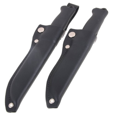 Terävä Jääkäripuukko kožené puzdro