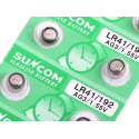 Batteries LR41, 192, AG3