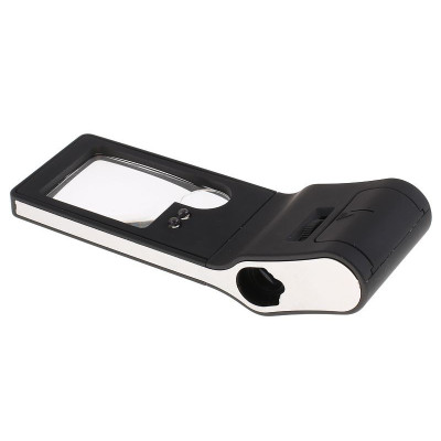 Taschenlupe 3/10/55x 6in1