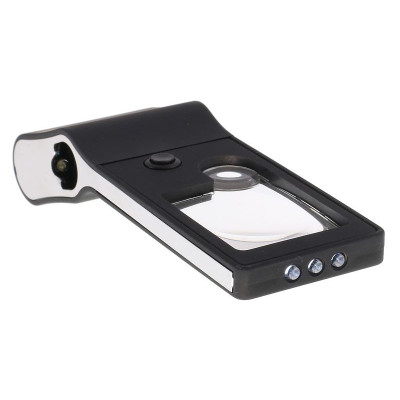 Taschenlupe 3/10/55x 6in1