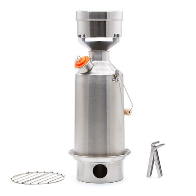 "Base Camp" set, stainless steel