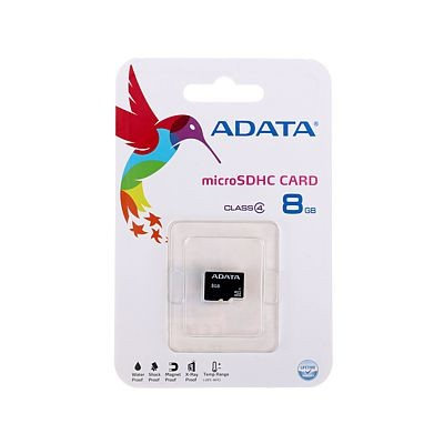 ADATA micro SD 8GB Class 4
