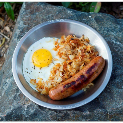 Stainless steel plate (2pcs)