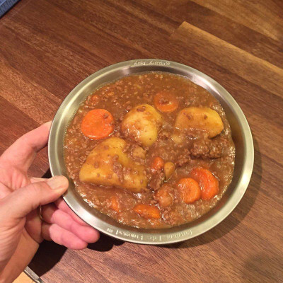 Stainless steel plate (2pcs)