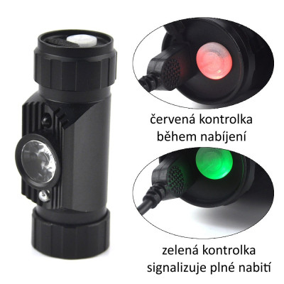 čelovka Boruit RJ-02 s pohybovým senzorem