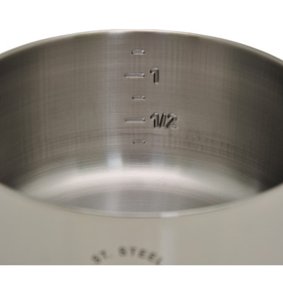 Stainless steel camping utensils five-piece