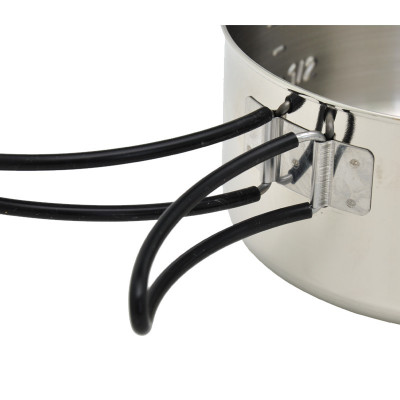 Stainless steel camping utensils five-piece