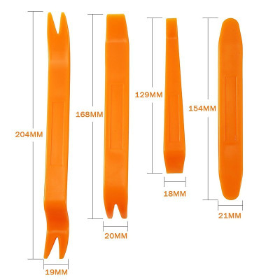 Plastic crowbars 4pcs