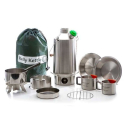 ultimate "Base Camp" set, stainless steel