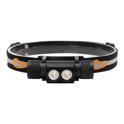 Boruit D25 headlamp with two sources