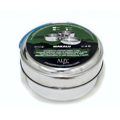 Nerezové nádobí třídílné