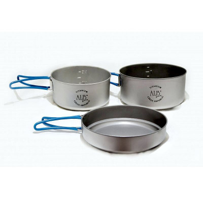 TITAN BASIC - titanium camping set small