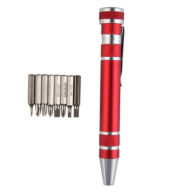 Pocket multi screwdriver 8in1