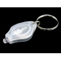 LED keyring - white