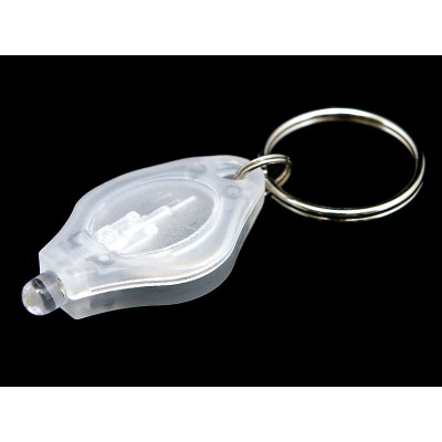 LED keyring - white