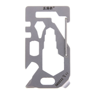 Brelok do kluczy ze stali nierdzewnej SK023Z