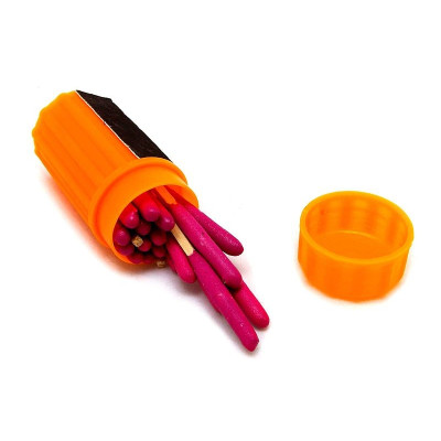 Durable matches in a case