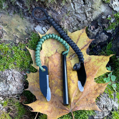 XL-Stuhl ohne Griff, Paracord und Drosselmesser