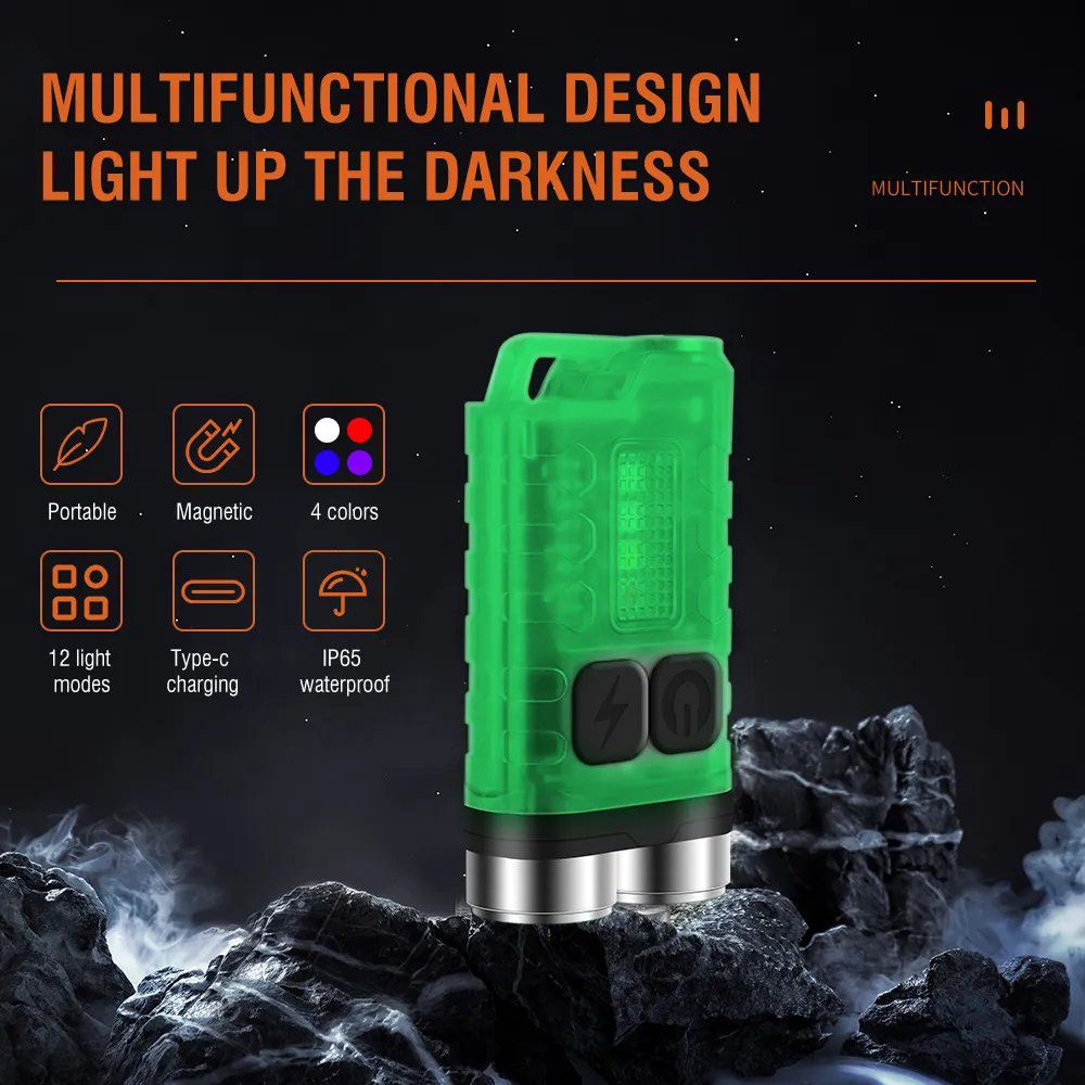 EDC flash light 900lm