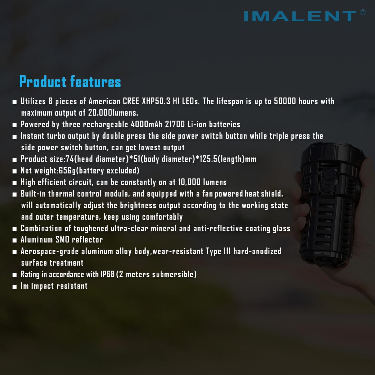 Imalent RS50